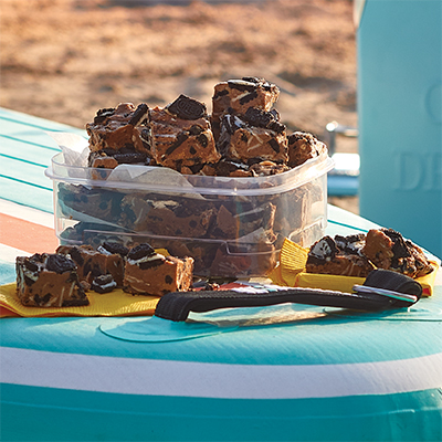 Fudge facile OREO et amandes