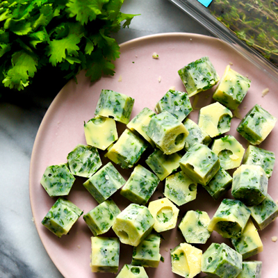 Frozen Herb Cubes