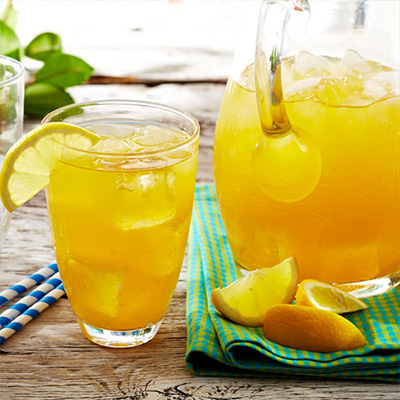 Peach Mango Lemonade