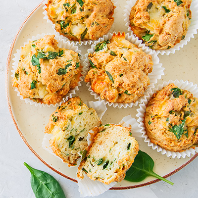 Muffins aux confettis de légumes