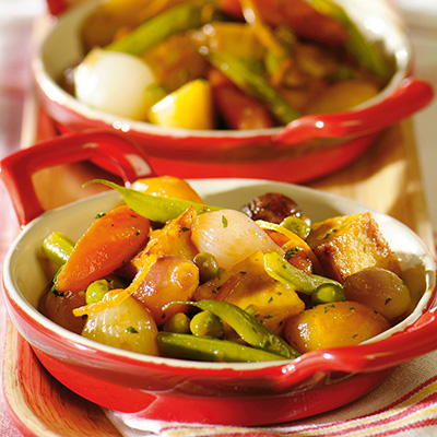 Navarin Printanier with Tofu