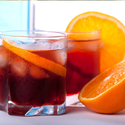 Negroni (gin or Campari)