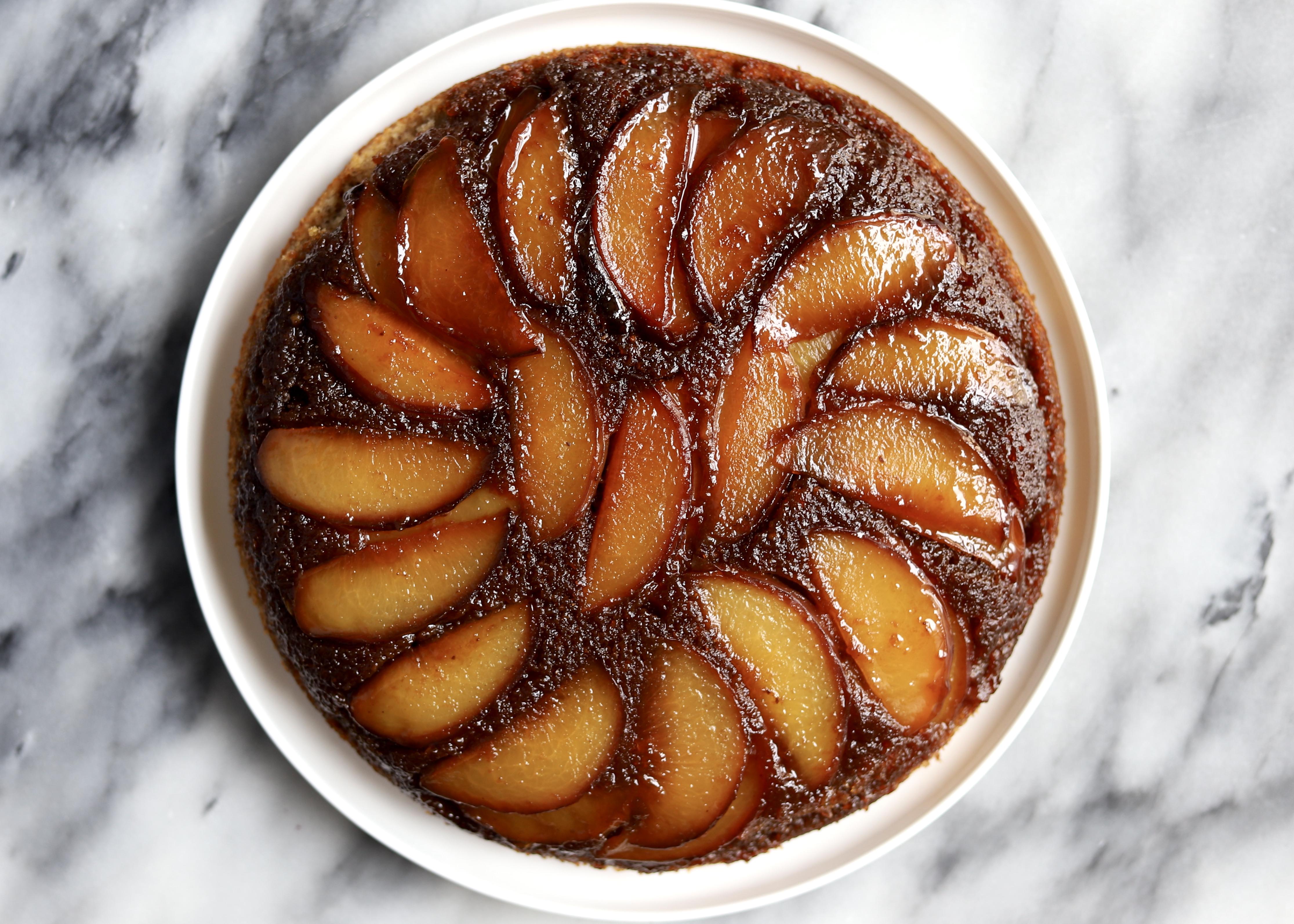 Peach Upside-Down Cake