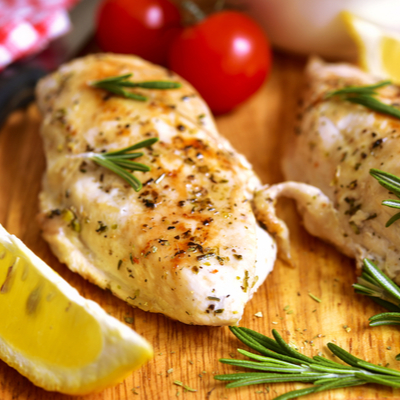 Herb-Rubbed Citrus Chicken Breasts