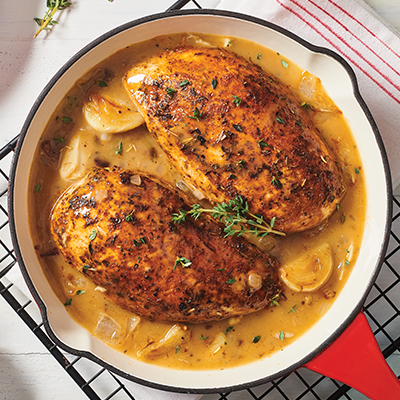 Creamy garlic chicken