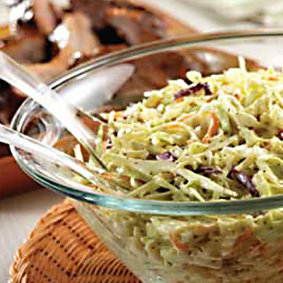 Easy Creamy Coleslaw