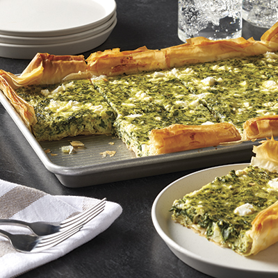 Quiche au spanakopita