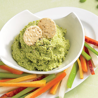 Edamame Asiago Cheese Dip