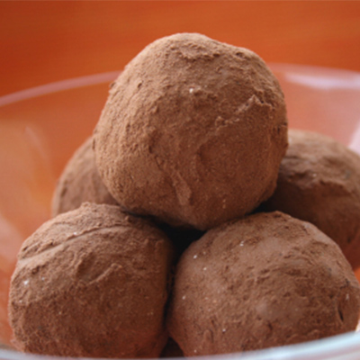 Truffes au moka