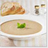 Velouté de champignons sauvages