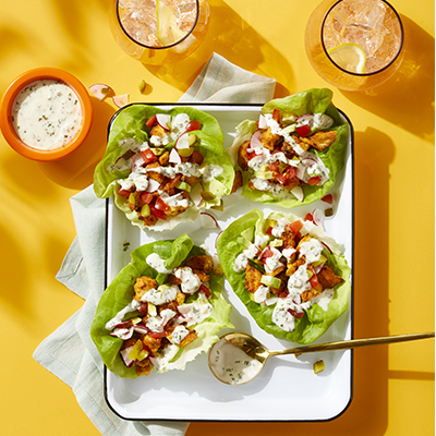 Air Fryer Vegetarian Lettuce Wraps