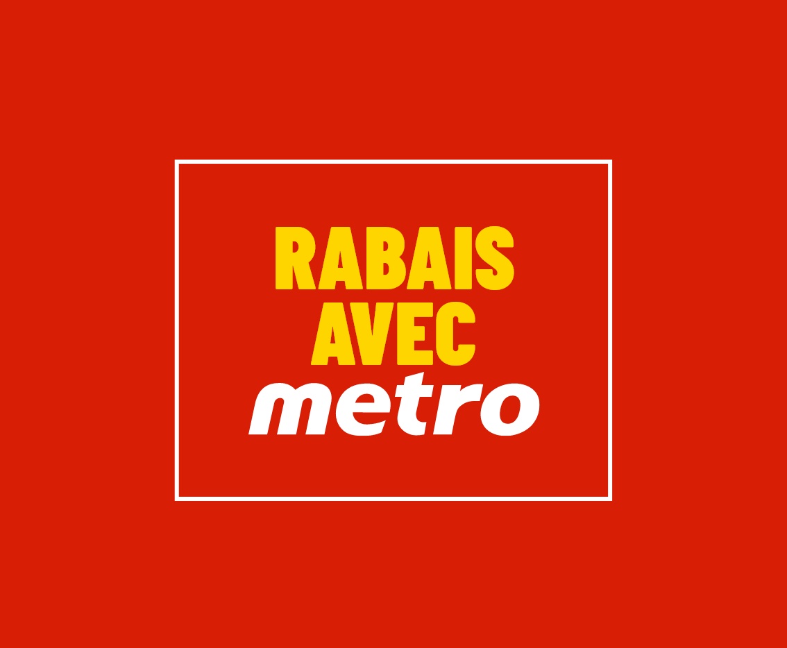 Rabais avec Metro