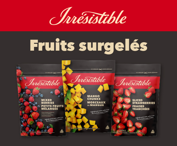 Irrésistible - Fruits surgelés