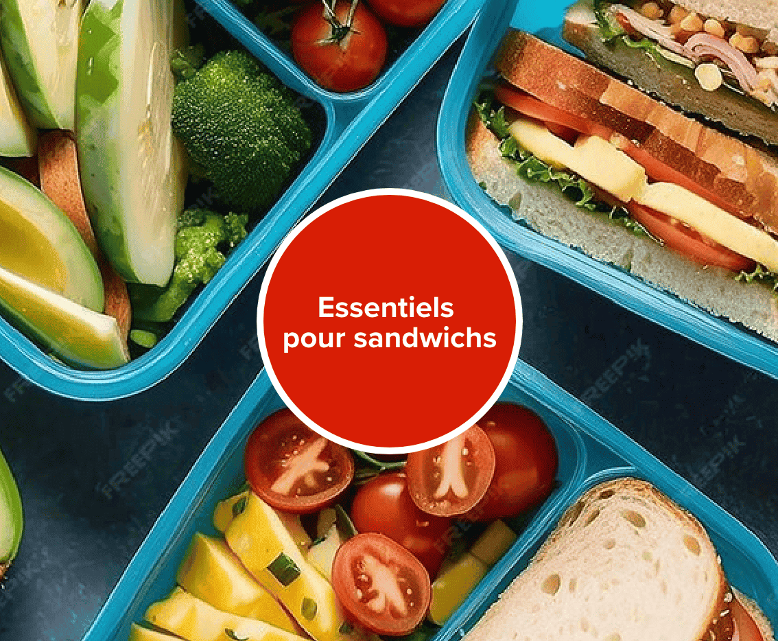 Essentiels pour sandwichs