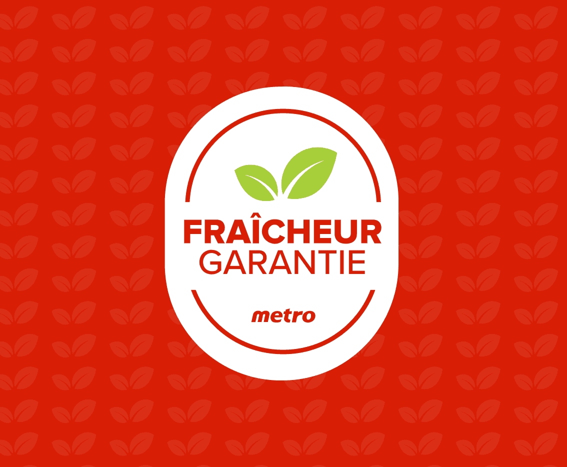 Fraicheur garantie